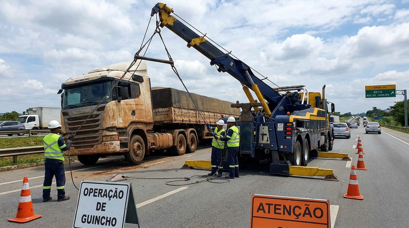 Guincho para Caminhão em Petrópolis‑RJ